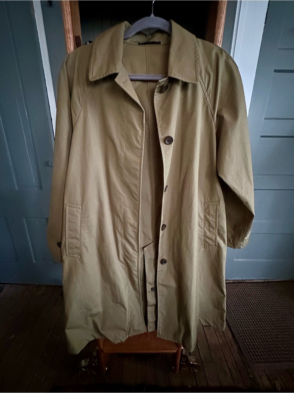 Women’s Classic Trench Coat - Dark Tan